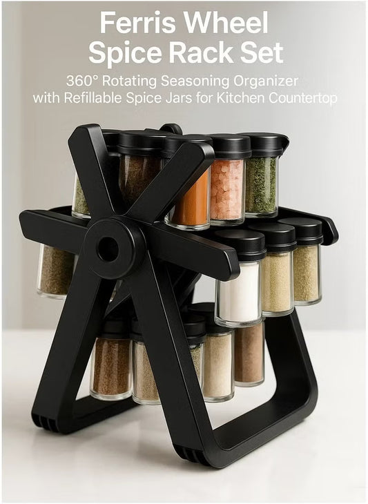 Ferris Wheel Spice Rack Set