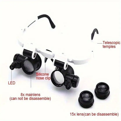 Triple Magnification Powers Glasses