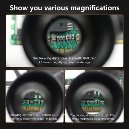 Triple Magnification Powers Glasses